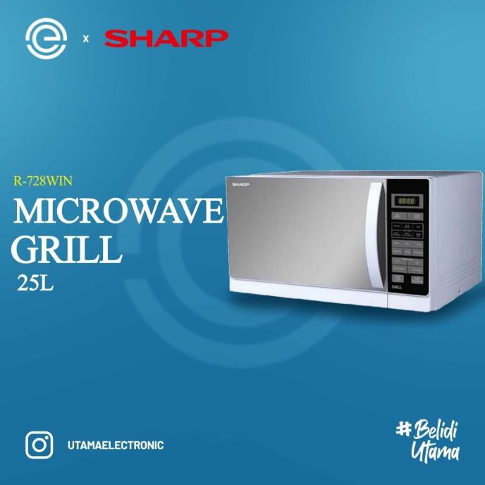 SHARP Microwave Oven 25 Liter - R728(W)IN