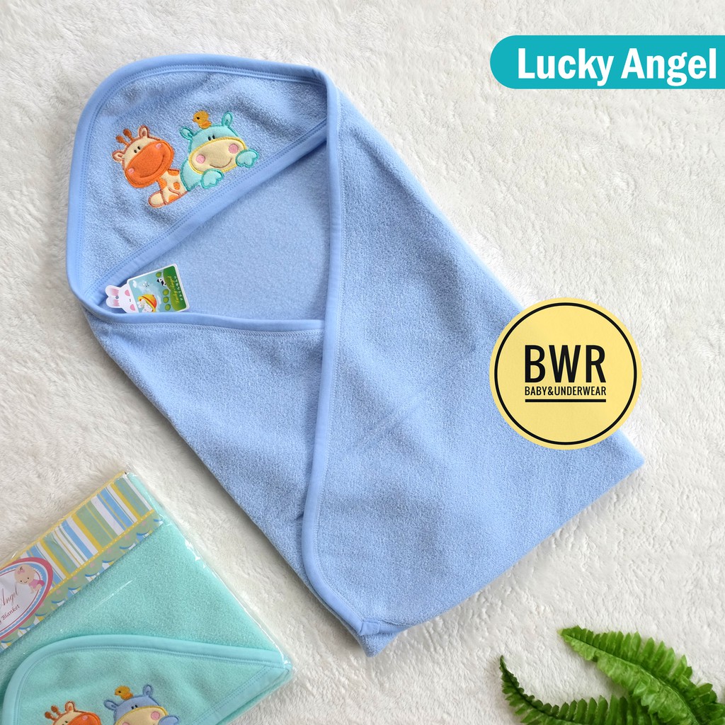 Selimut Bayi  LUCKY ANGEL | Selimut bayi halus | Selimut bulu - IX