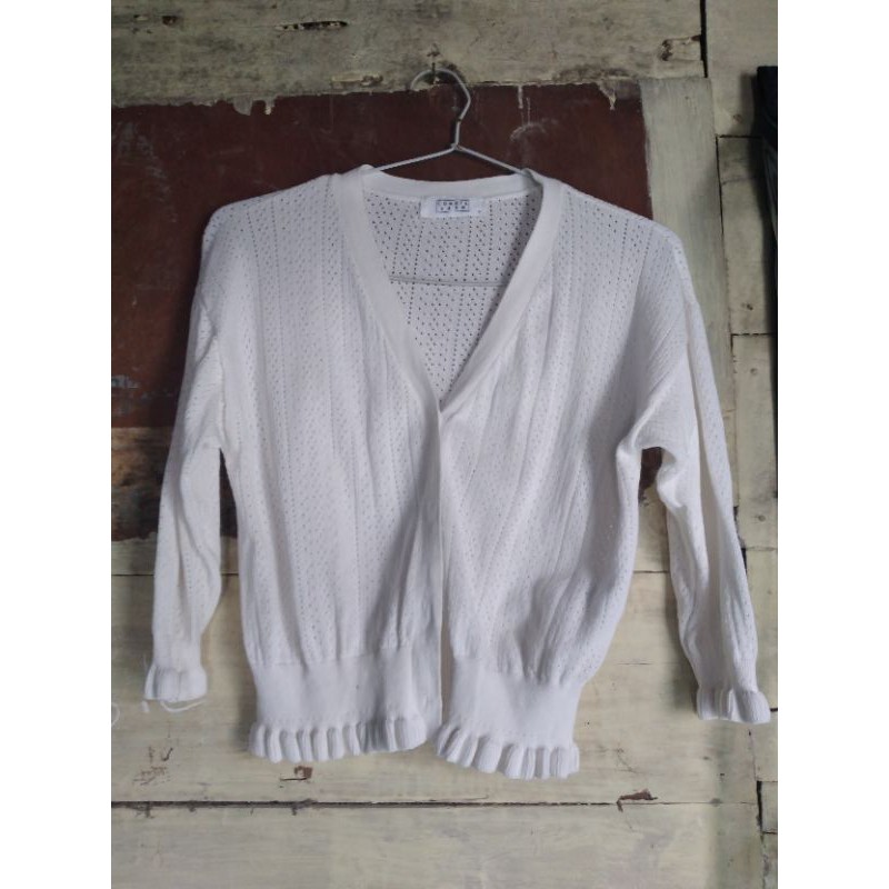 cardi rajut putih lowrys farm