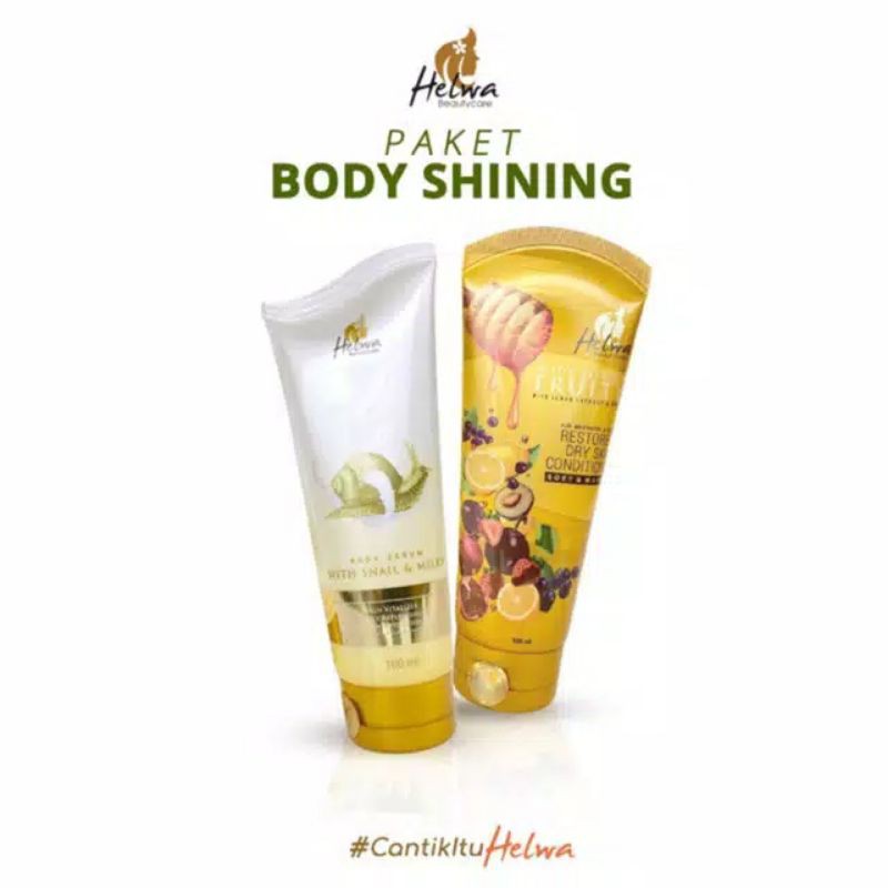 Skincare Paket Body Shining helwa termurah