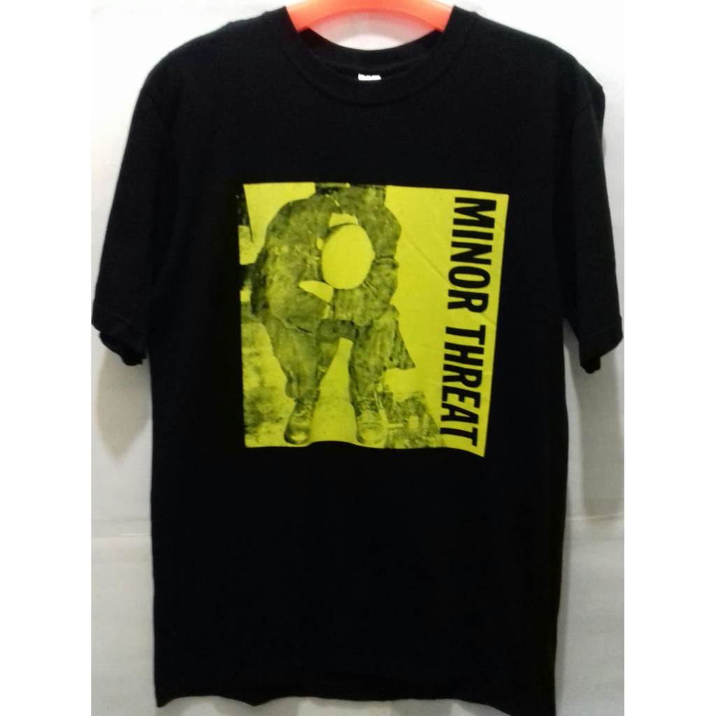 Kaos Musik Metal  Punk Rock Baju  Band Minor Threat Kualitas 