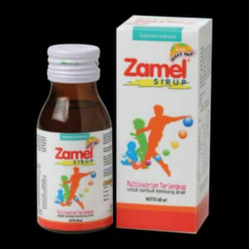 ZAMEL SYRUP 60ML MULTIVITAMIN ANAK