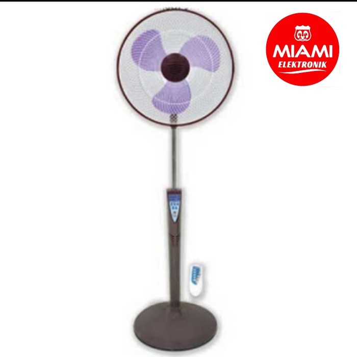 Stand Fan Maspion F1661RC / Kipas Angin Remote Maspion F 1661RC