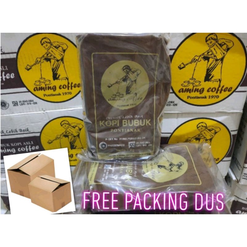 

KOPI BUBUK AMING 1KG ASLI PONTIANAK