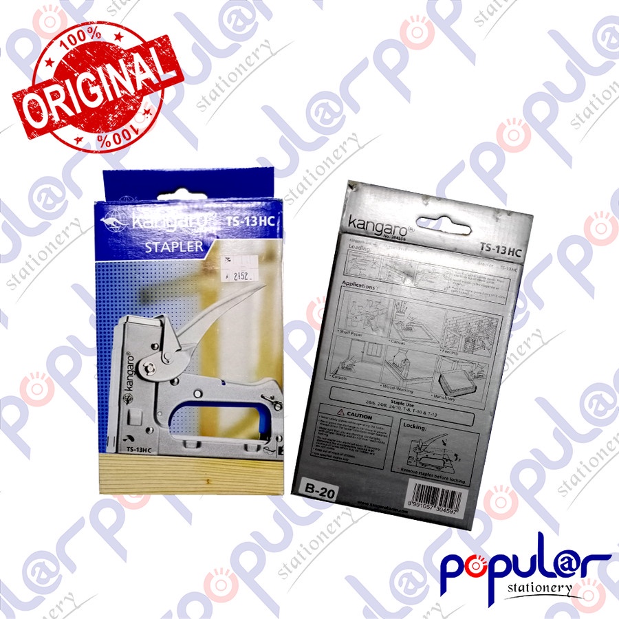

Stapler Tembak Guntacker Kangaro TS13HC