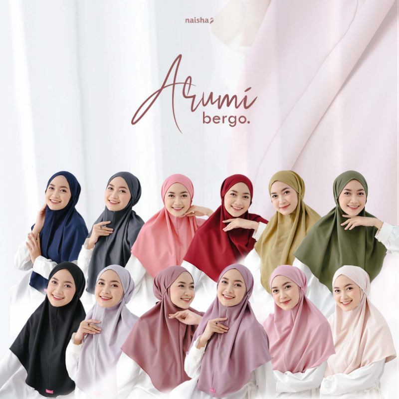 ARUMI BERGO / BERGO UKURAN STANDAR / BERGO / BERGO BY NAISHA