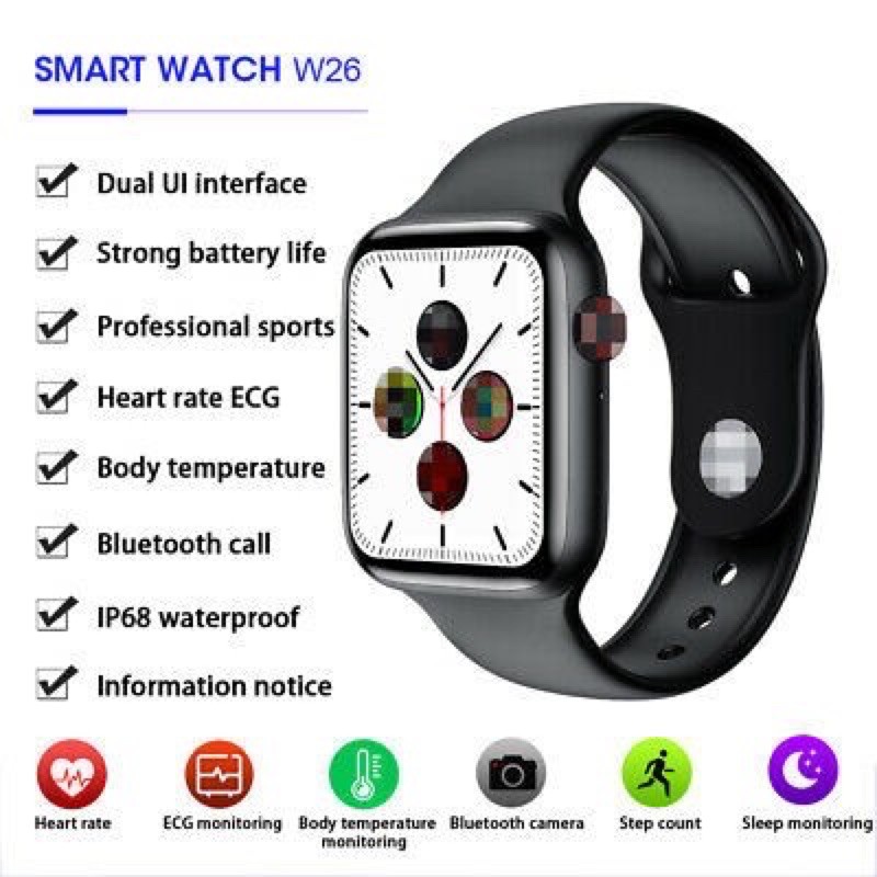 SmartWatch W 26 Bluetooth Call fullscreen