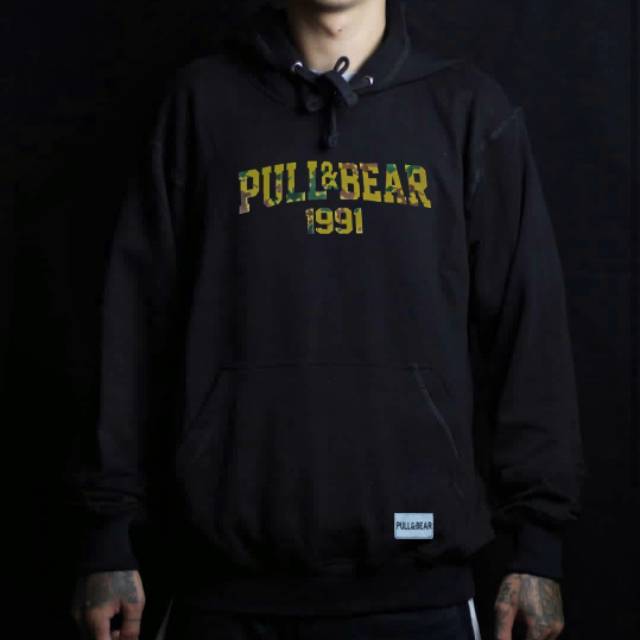 jaket hoodie pull and bear