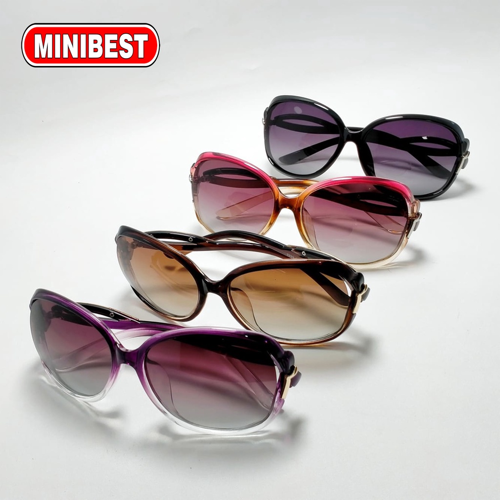 Kacamata Wanita Anti UV Polarized Outdoor Cantik Model korea KM-2229