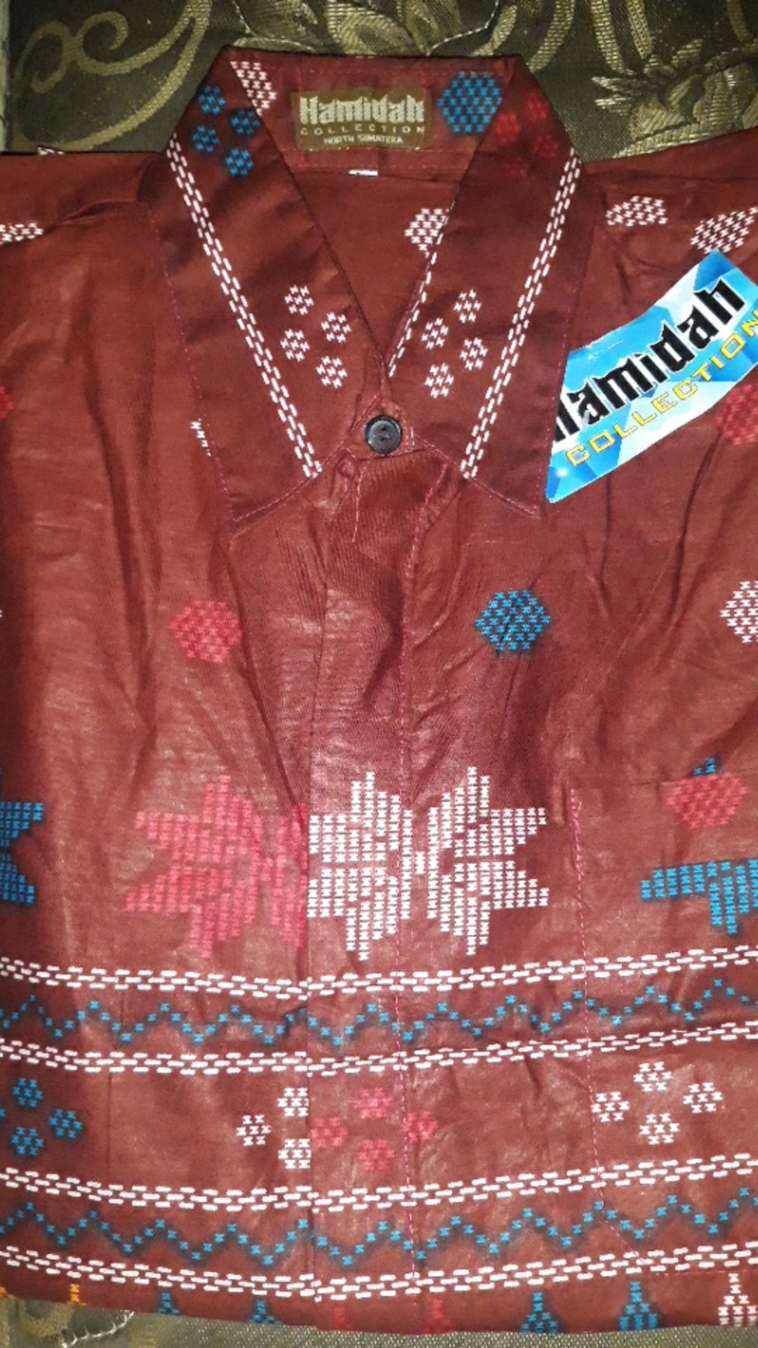 Kemeja Batik Pria | Batik Etnik Pria Motif Ulos Sadum Bm1