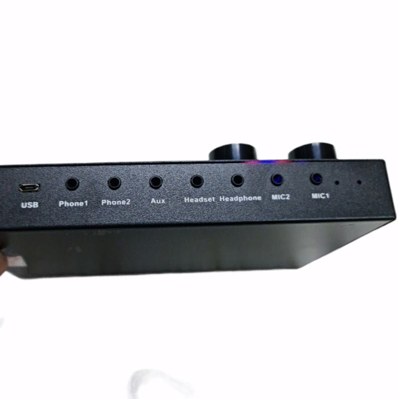 MIXER BLACKSPIDER SC9 MULTIFUNCTIONAL LIVE SOUNDCARD