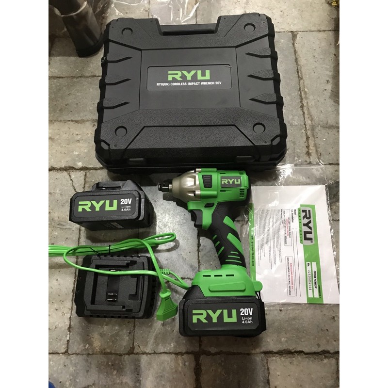 RYU CORDLESS IMPACT WRENCH 20V MESIN IMPACT BATERAI