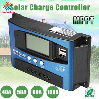 40a-100a MPPT Solar Panel Controller Regulator Charger