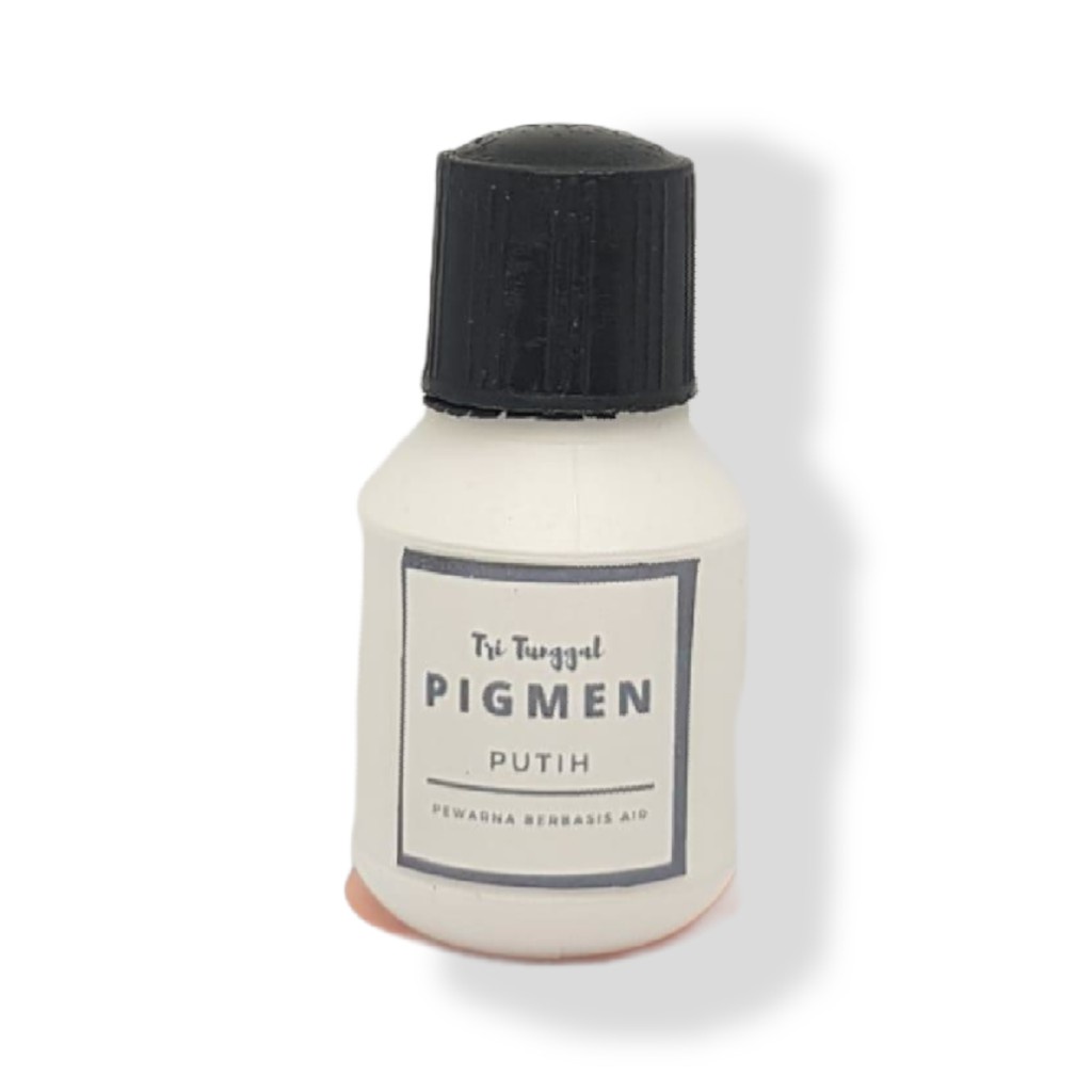 

PIGMEN 12gr WHITE Putih Mini Kecil Pewarna Sablon Pigment Color Slime Clay DIY Waterbased Tie Dye Cat Warna Warni Air Cair Cairan Liquid Paint Painting Kerajinan Prakarya Art Seni Kesenian Perlengkapan Drawing Mewarna Melukis Lukis Shopping Arena Malang