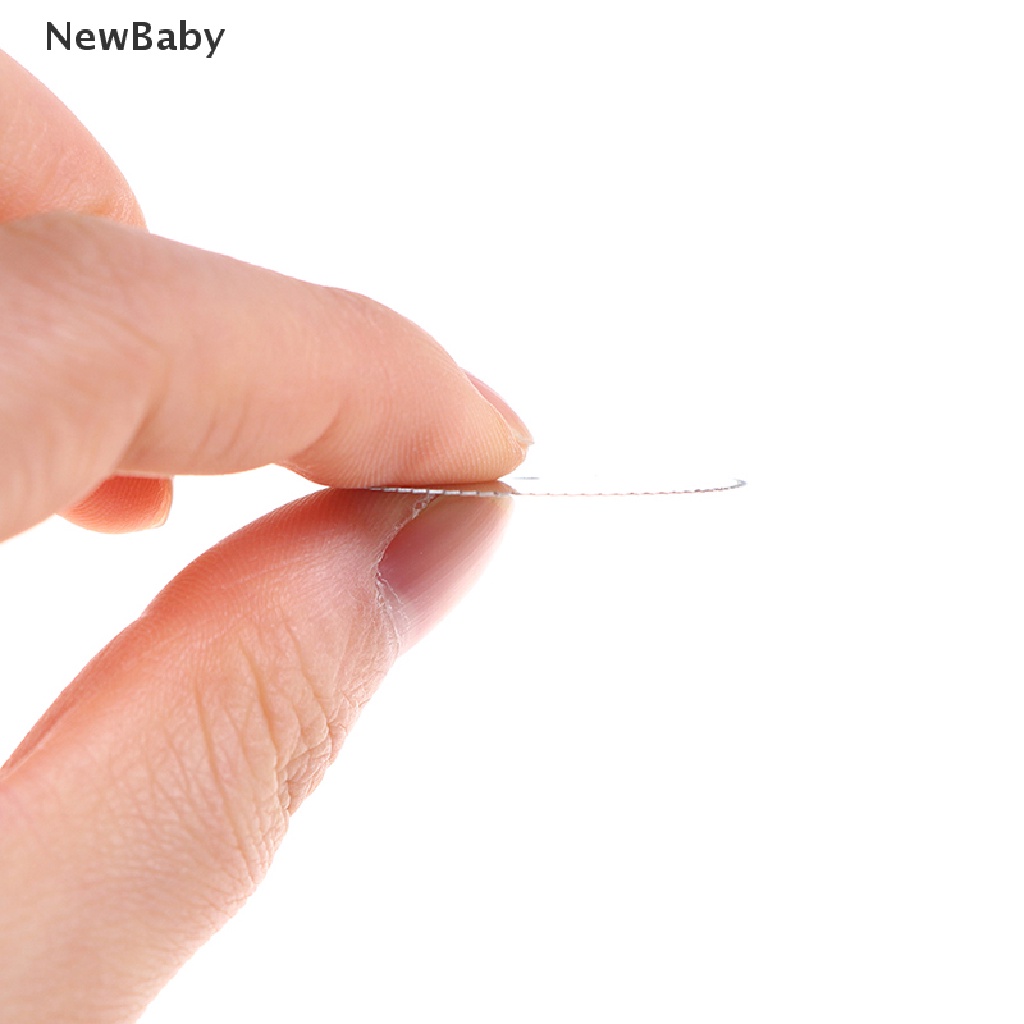 Newbaby 10Pcs / set Cakram Pemotong Stainless Steel Metal 16 18 22 25 32mm