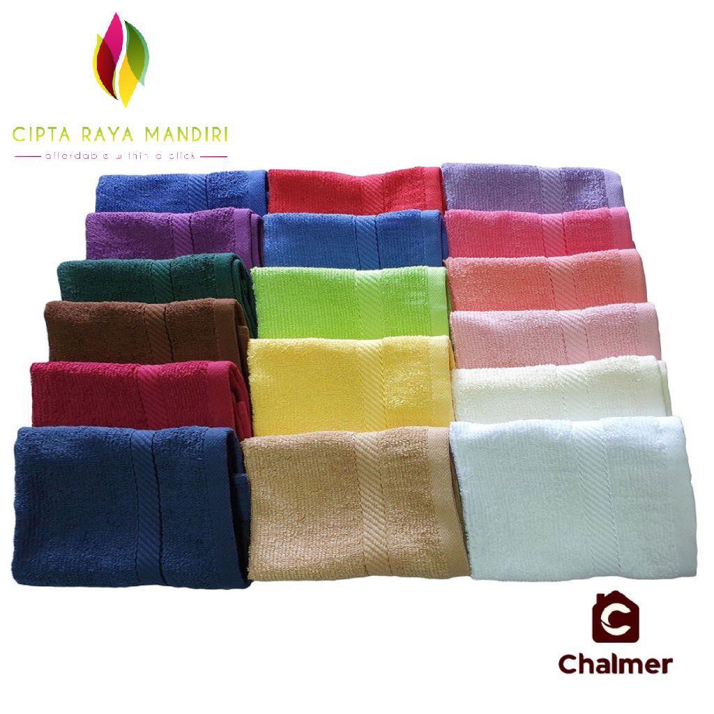 Handuk Chalmer 30 x 30 cm Sapu Tangan Handuk Tangan Handuk Muka Handuk Wajah