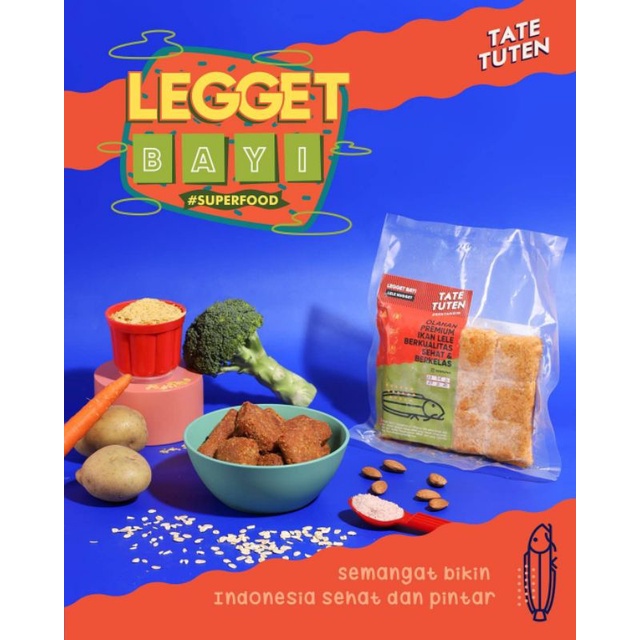 

LELE NUGGET BAYI/LEGGET BAYI/MPASI/NO MSG/NO PENGAWET/GLUTEN FREE