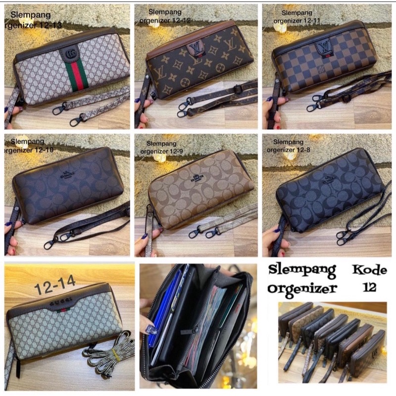 Clutch premium/ clutch import cewek cowok/ new clutch/ tas slempang/ slempang import/ dompet besar