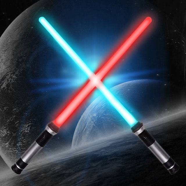 Pedang Mainan Double Bladed Lightsaber Star Wars 288 Mix Color Grab Medan