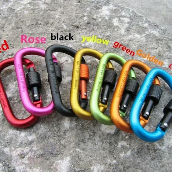 carabiner new  gantungan stainless