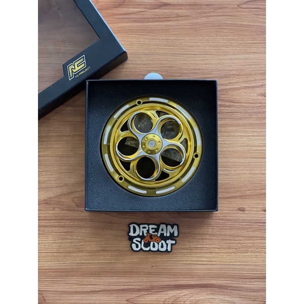 Cover fan Spinner NC Project Gold Vespa sprint primavera S LX Cover Fan Vespa Sprint Cover Fan spinn
