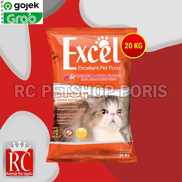 [GOSEND] Makanan Kucing / Cat Food Excel 20 kg