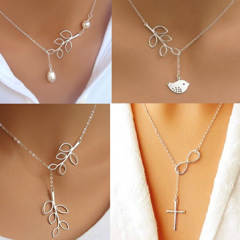 MORYMOSHI K04 Kalung Wanita Simple Fashion Korea Aksesoris Murah