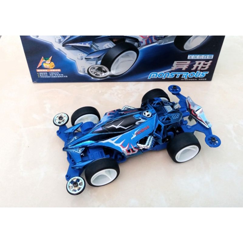 Mini 4wd Auldey Monstrous Team of Dream not Go for speed gfs nontamiya bekas (rakit pajang)
