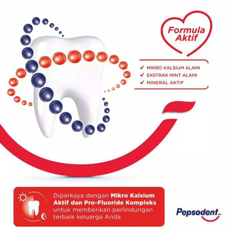 Pepsodent Pencegah Gigi Berlubang Pasta Gigi Pepsodent 225 gram gratis sikat gigi