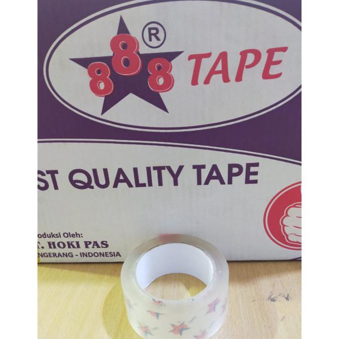 

Promo Promo Lakban Bening 888 Tape 43Mm X 100 Yard Super Clear 1 Dus I Leovivi96Out