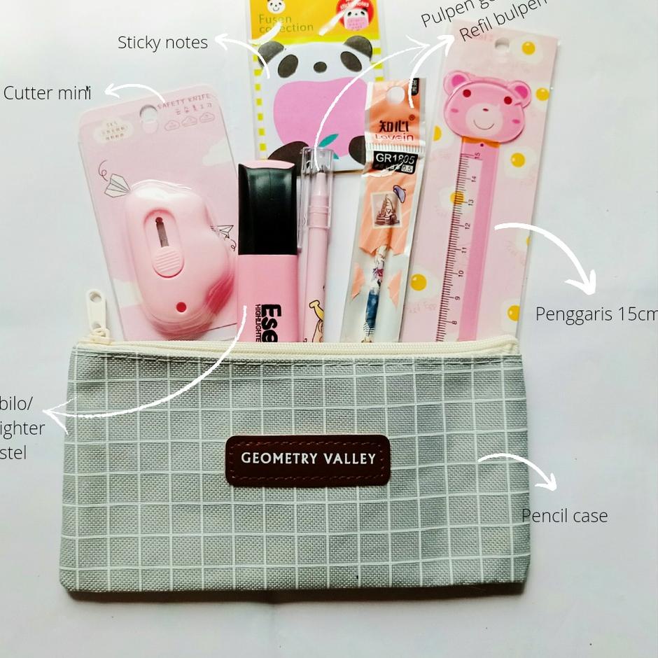 

Siap Kirim.. SET ALAT TULIS 7 IN 1/PAKET ALAT TULIS 7 IN 1/SET STATIONARY FANCY/SET STATIONERY AESTHETIC