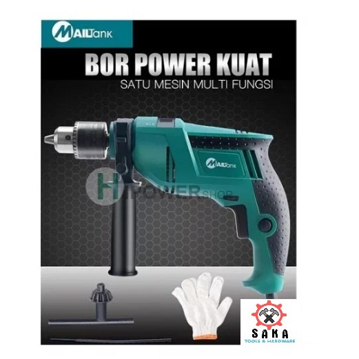MESIN BOR TEMBOK BETON BESI KAYU MESIN BOR LISTRIK MURAH IMPACT DRILL MAILTANK SH09