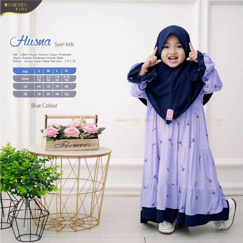 GAMIS ANAK REMAJA TANGGUNG PEREMPUAN CEWEK KEKINIAN TERBARU / SYARI KIDS