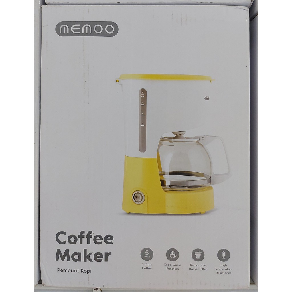 MEMOO COFFE MAKER 600 ML / PENYEDUH KOPI BUBUK / ALAT PEMBUAT KOPI