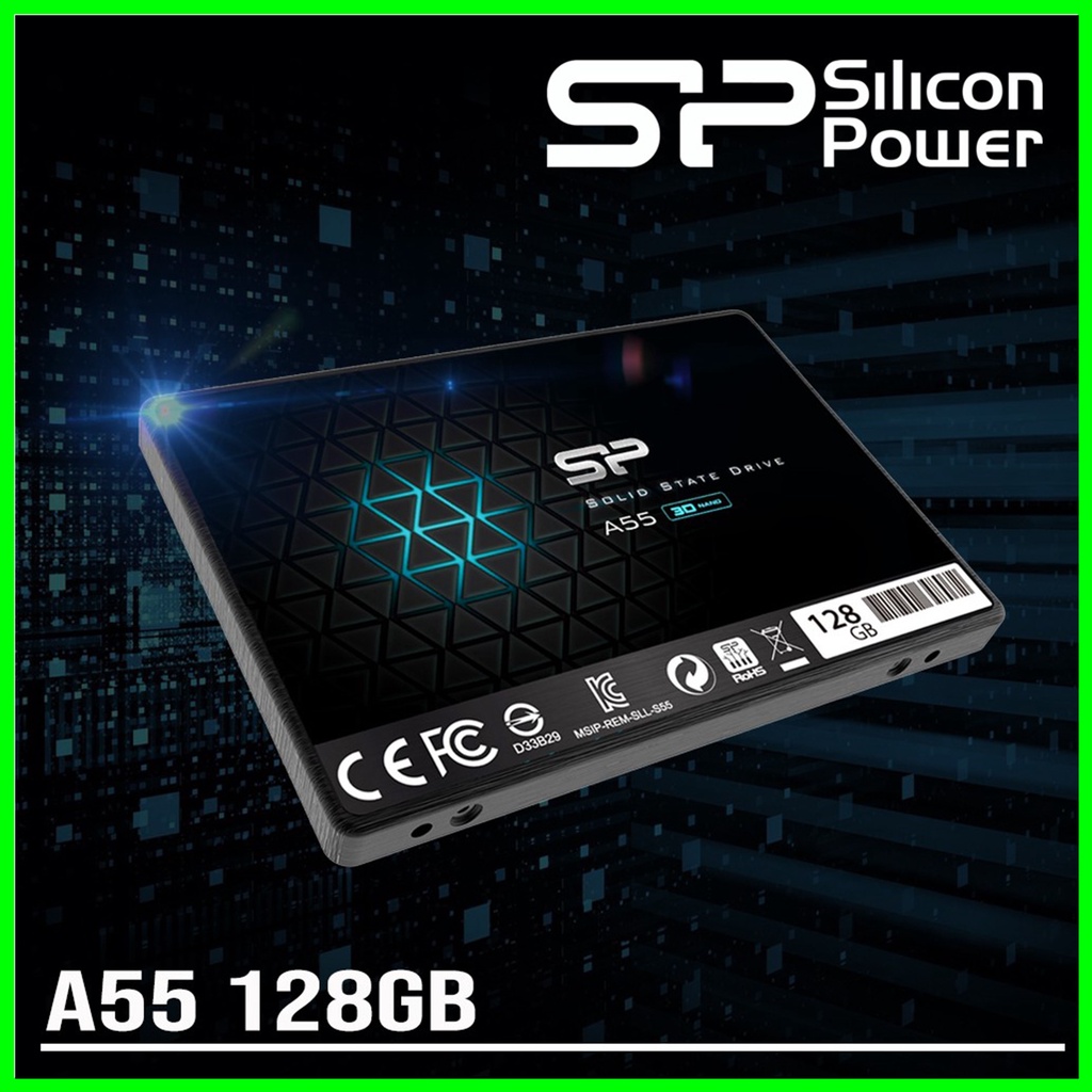 PAKET SSD DAN Case Orico 2139U3 Silicon Power ACE A55 128GB SATA III 2.5&quot; 3D TLC