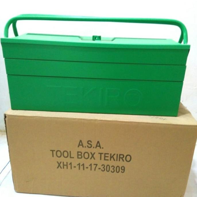 tool box TEKIRO besi 3 susun / tempat perkakas kunci