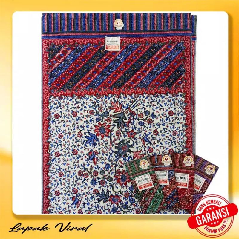 Selendang gendongan bayi kain jarik cukin putri madura motif laseman