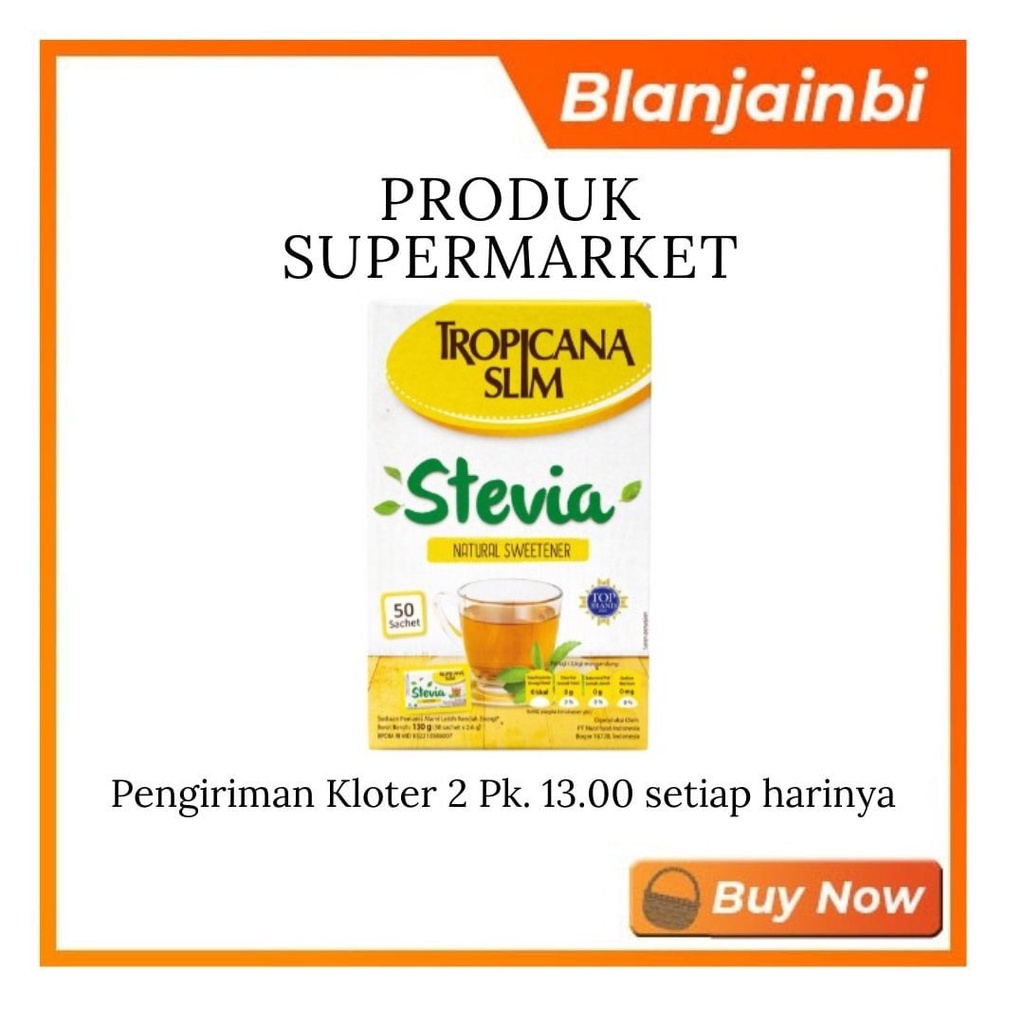 

Tropicana Slim Sweetener Stevia