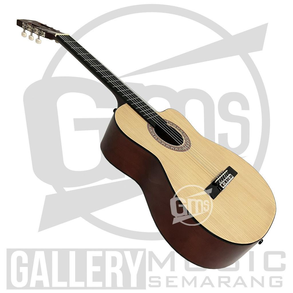 Gitar Klasik Cutaway Nylon C315 Tanam Besi Gitar Klasik Nylon Cutaway