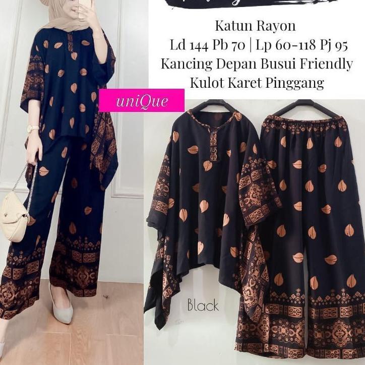 Penjualan Terbanyak.. Asiya Jumbo Set by Sancaka Ori Naura Set // Setelan waka jumbo // Setelan Jumb