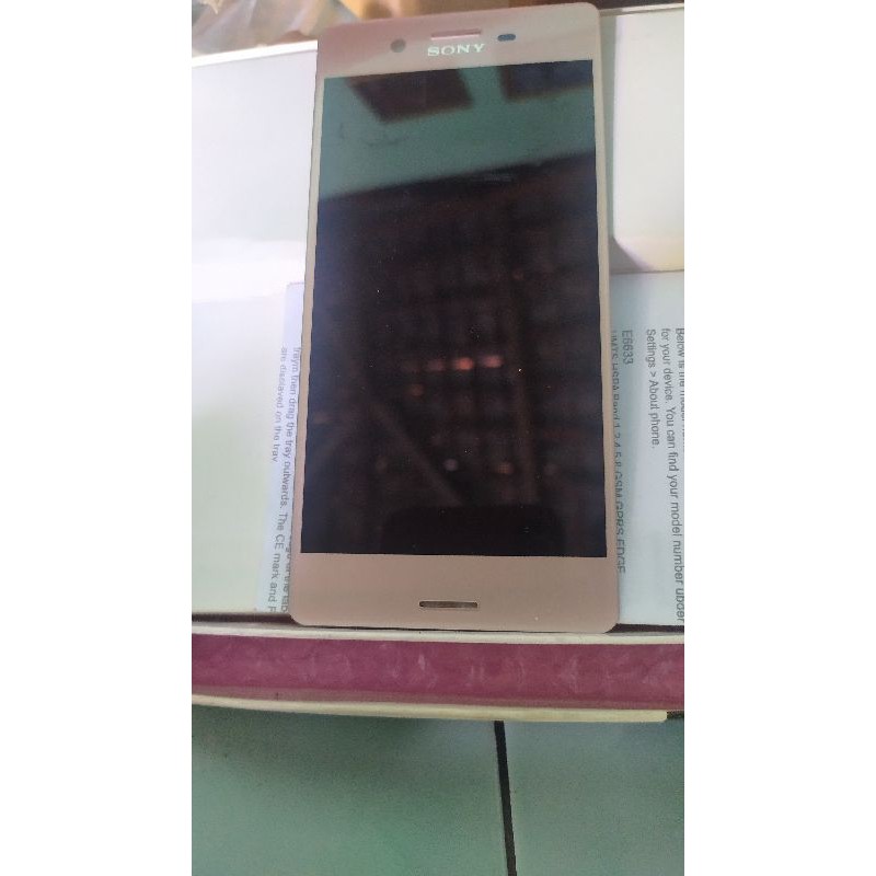 Lcd Sony X peformance original copotan