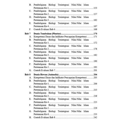 Buku Panduan Guru Biologi Terintegrasi Nilai-Nilai Islam Untuk SMA/MA Kelas X Jailan Sahil Tahun 2021-3