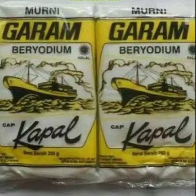 

Garam cap kapal 250 gr