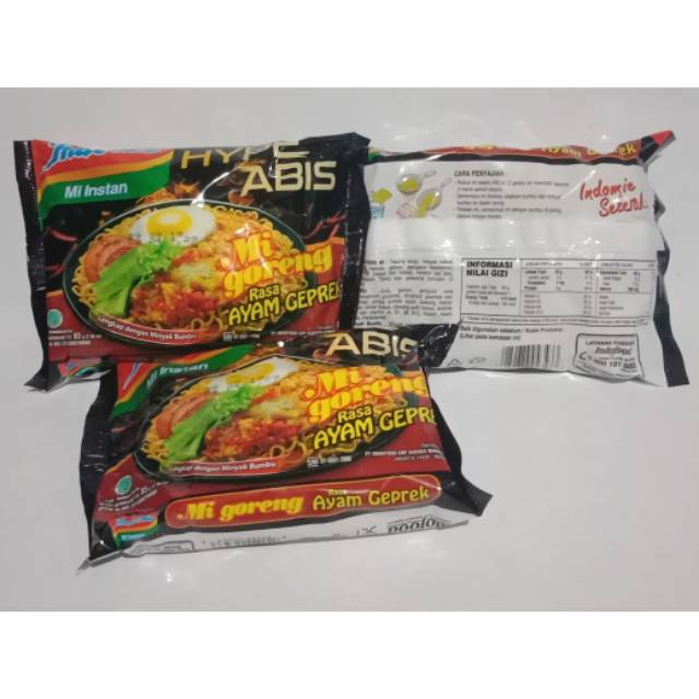 

[5pcs] Indomie Goreng Ayam Geprek HYPE HABIS 85gr