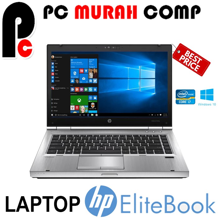 LAPTOP HP ELITEBOOK 8470P - Laptop Core i7 Siap pakai