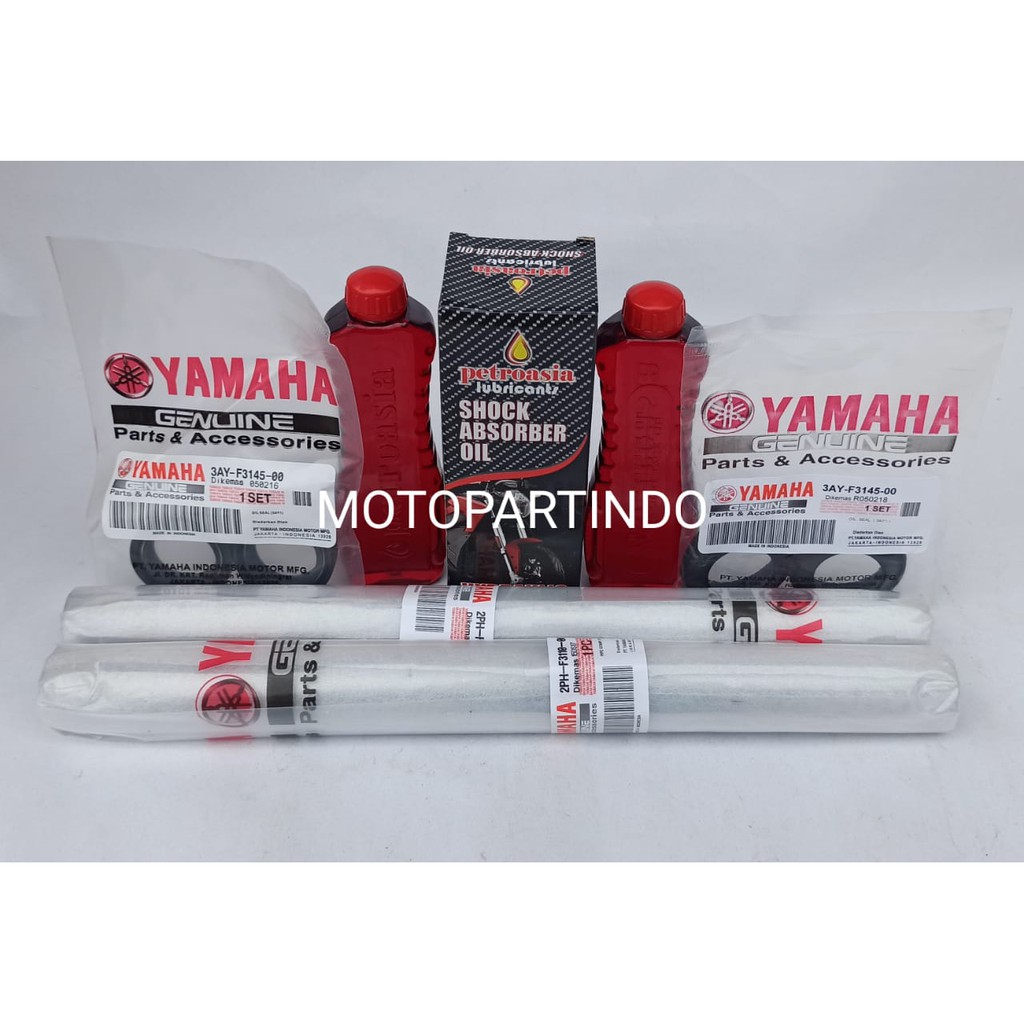 Paket as Shock Depan seal shock dan oli shock YAMAHA MIO M3 MIO Z MIO M3 BLUE CORE SOUL GT 125 2PH