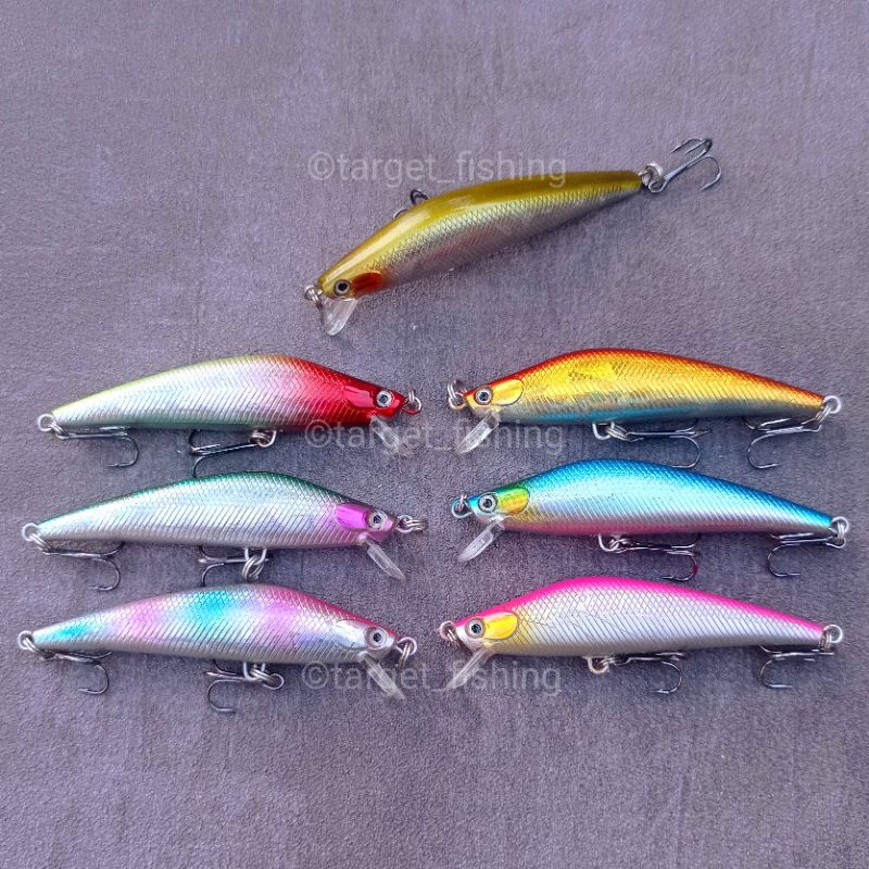 Minnow Barramundi 7cm Floating 7.5gr - Umpan Casting Mirip Barra X Pro