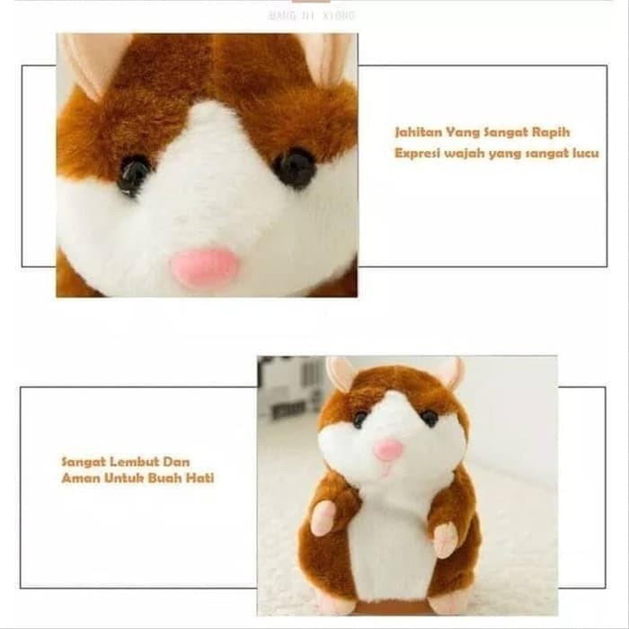 Hamspeak Boneka lucu belajar bicara