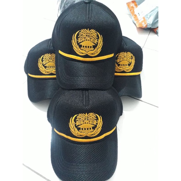 Topi Korpri lis kuning