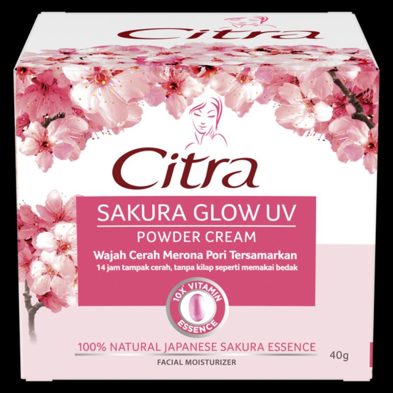 Citra Sakura Glow UV Powder Cream 40gr